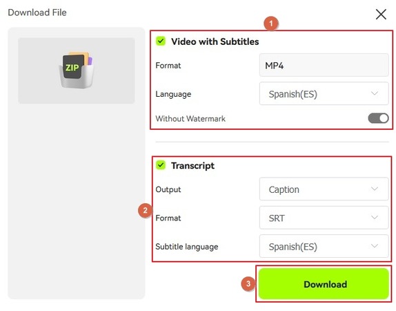 download and watch english movies with subtitles after transcribing and translating them with blipcut video translator