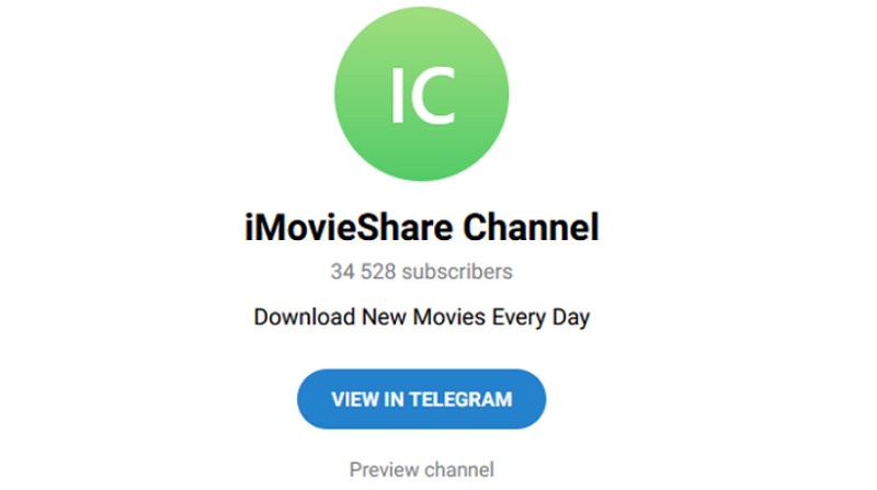 iMovieShare Telegram Movies