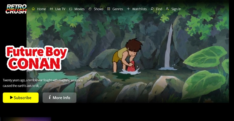 website to watch cartoons retrocrush