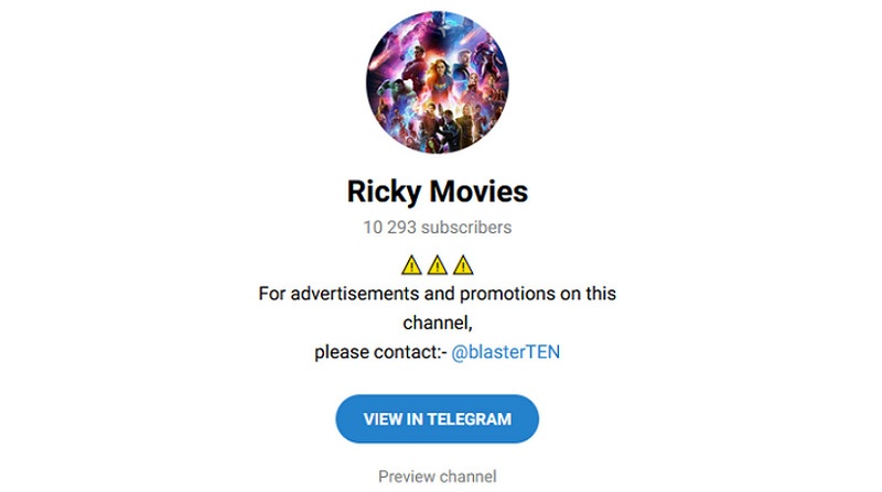 Ricky Movies Telegram