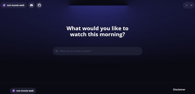 not movie web adjusts background colors