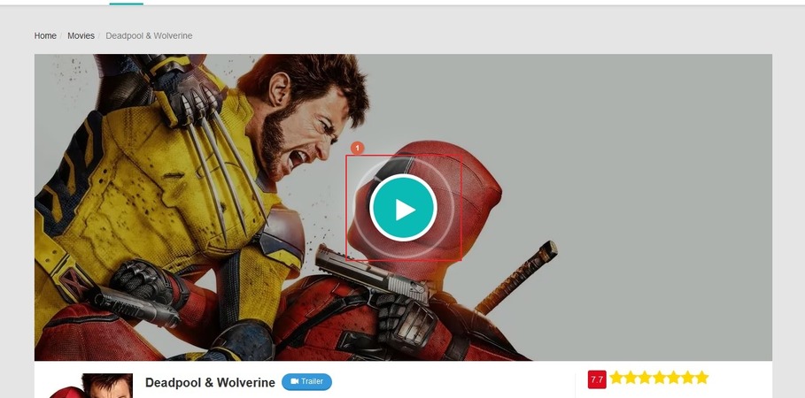 click play to stream