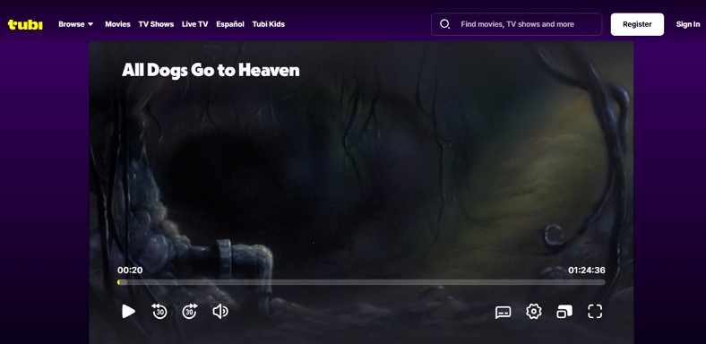 watch online cartoon website tubi