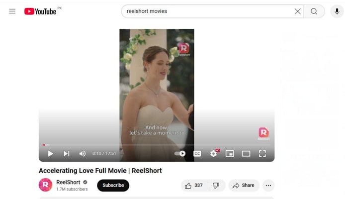 enjoy reelshort content with preferred playback