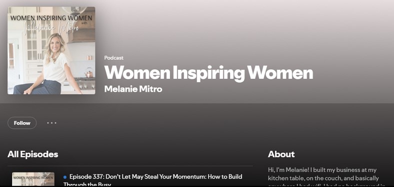 motivational podcasts on spotify for women
