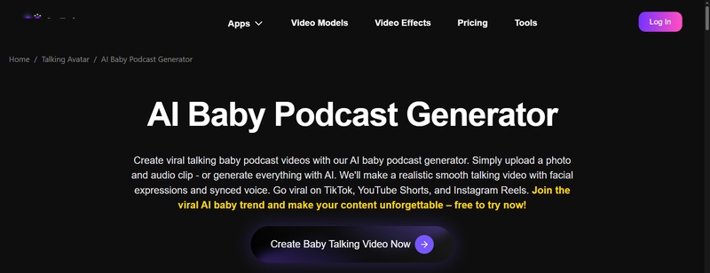 baby podcast trend GoEnhance AI