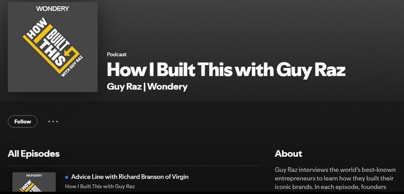 best motivation podcasts by guy raz