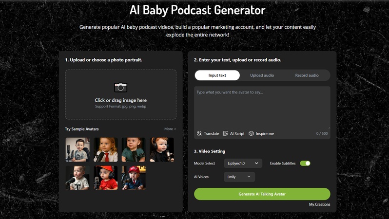 baby podcast Media.io