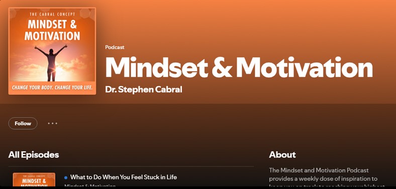listen mindset and motivation podcast