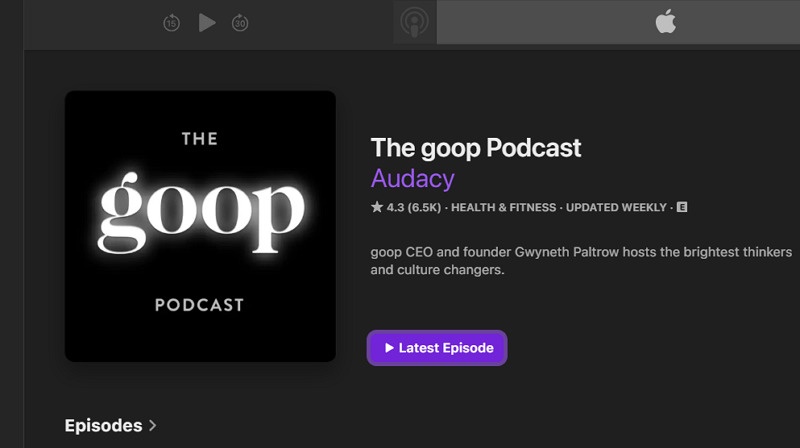 The goop Podcast