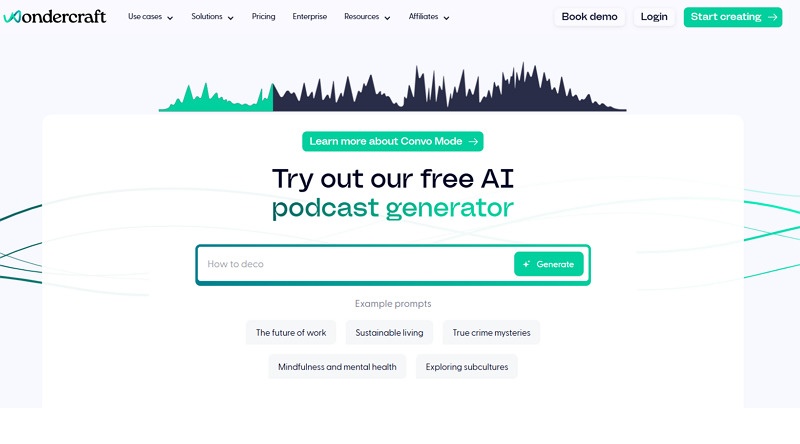 Wondercraft AI Podcast Generator