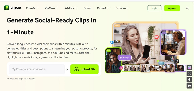 blipcut ai clip maker guide 1