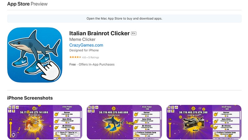 Download Italian Brainrot Clicker