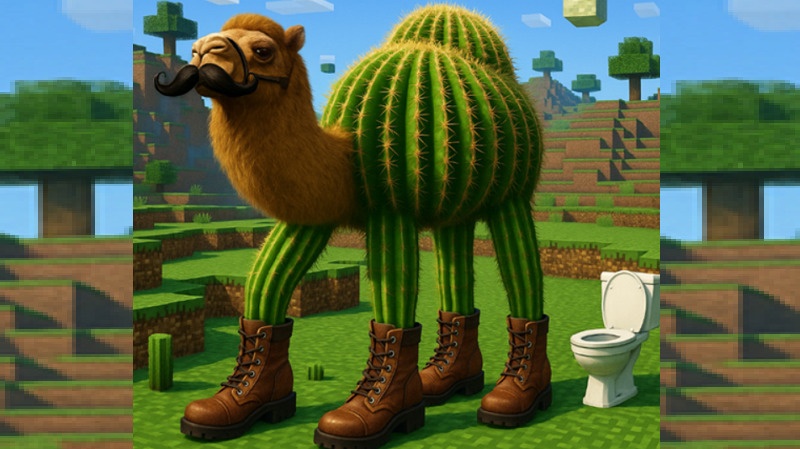 Italian Brainrot Camel Toilet