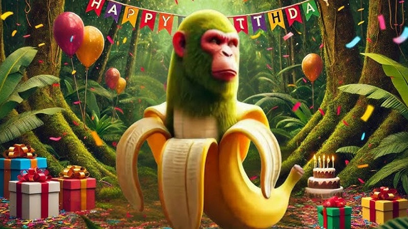 Chimpanzee Banana Italian Brainrot