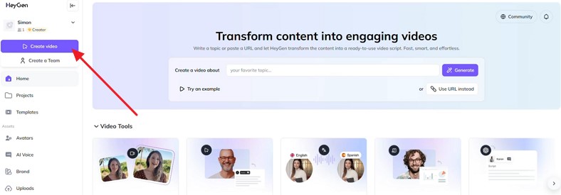 heygen create 3d avatar video