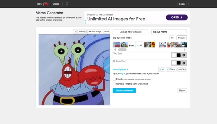 big eye meme generator imgflip