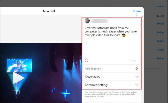 How to Post from PC on Instagram