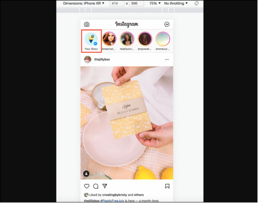 How to Post on Instagram Story from PC