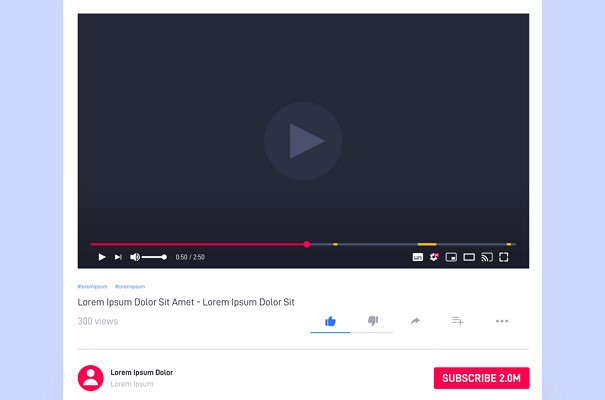 track performance on youtube content