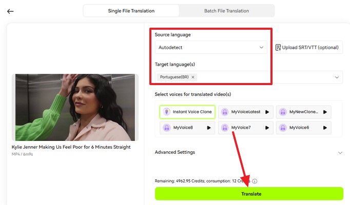 become content creator translated content