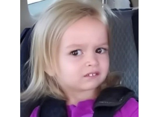 big eye reaction meme