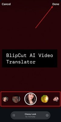 instagram story fonts tap done