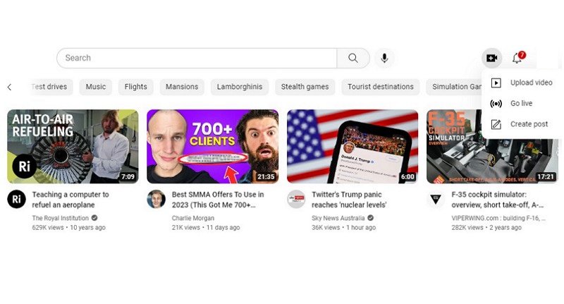 Upload Video on YouTube