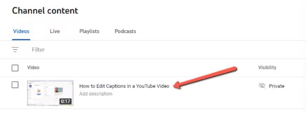 how to edit captions on youtube