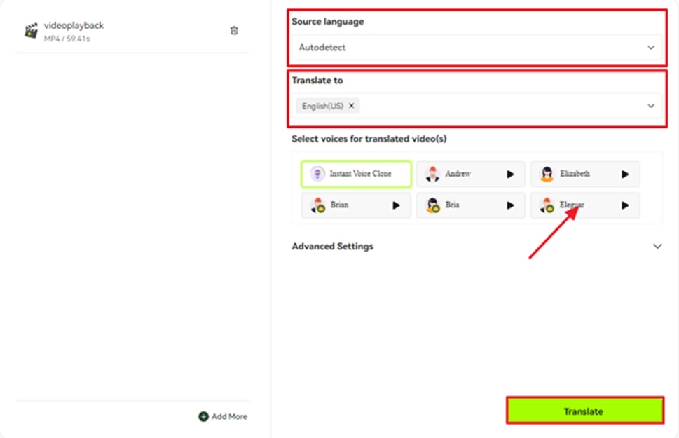 add parameters for stt blipcut