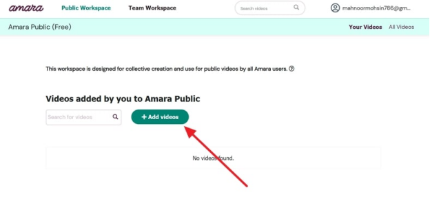 upload video for amara subtitles