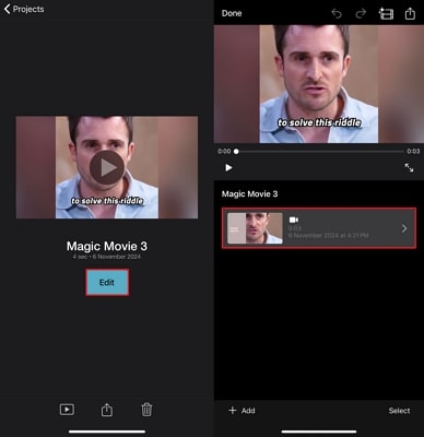 import movie in imovie