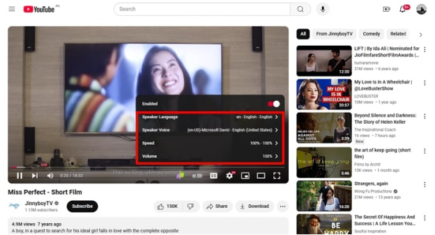 adjust dual subtitle extension