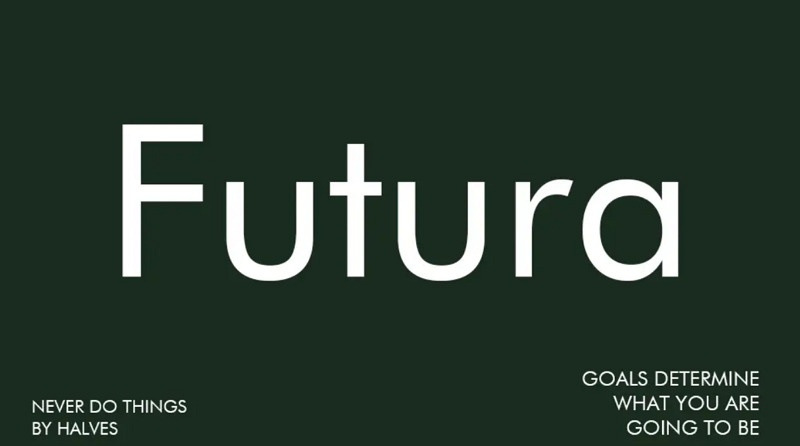 Futura Anime Subtitle Font