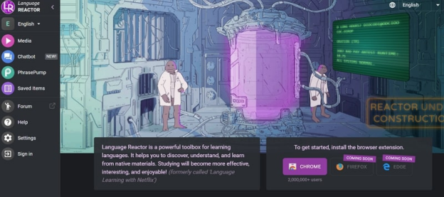 Install Language Reactor Dual Subtitles Netflix