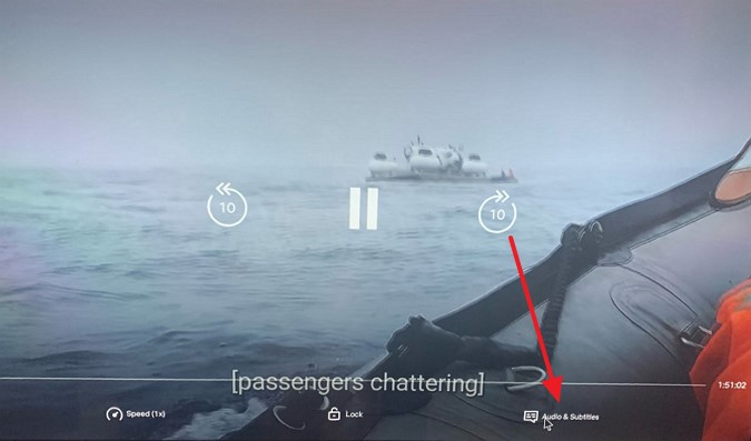 netflix add subtitles on tv