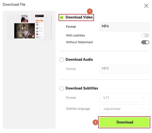 télécharger la vidéo traduite