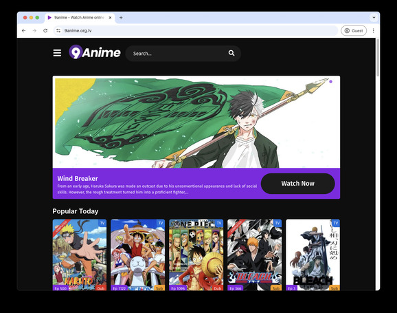 Dubbed fashion anime website free