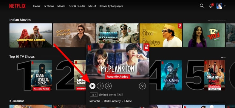 tap play button to watch