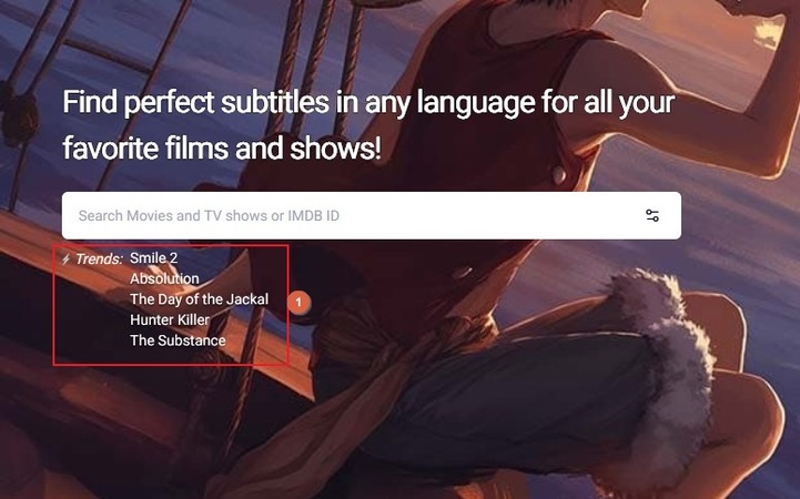 click a name or menu or search for the content