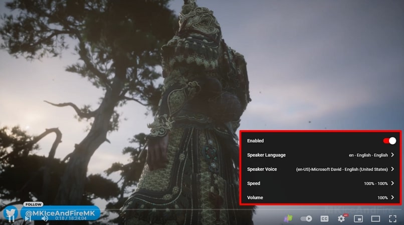 Establecer la configuración de traducción de Blipcut en YouTube