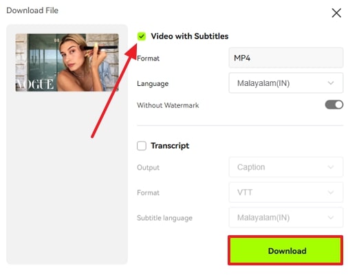 move malayalam video to system