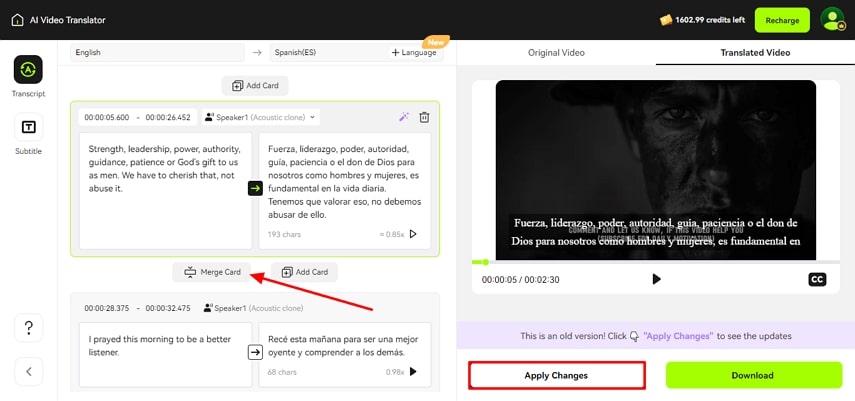 Editar subtítulos en blipcut
