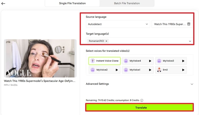 add subtitles and translate video