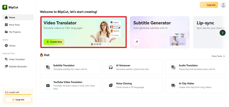 upload tiktok video to translate