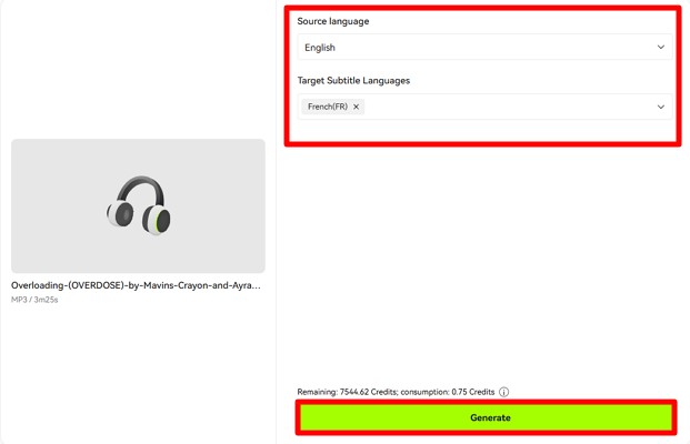 transcribe and translate audio