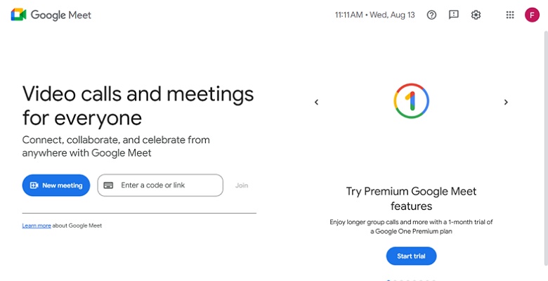 access google meet for transcribing