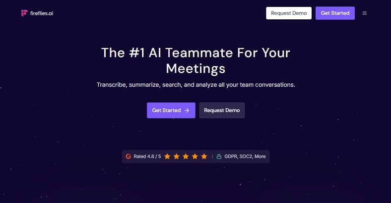 fireflies zoom meeting transcriber