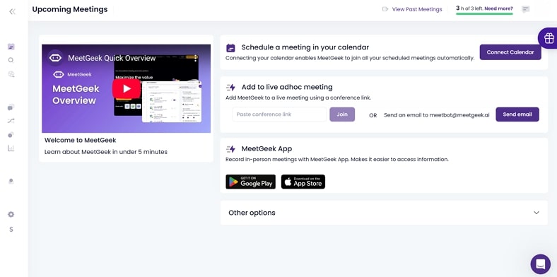 meetgeek zoom transcriber