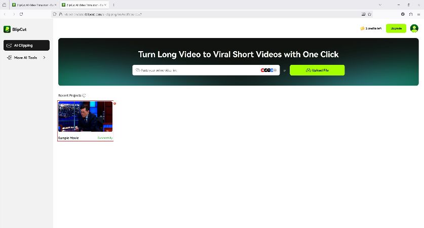 click the video thumbnail